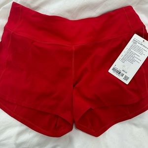 lululemon speed up short 4 inch